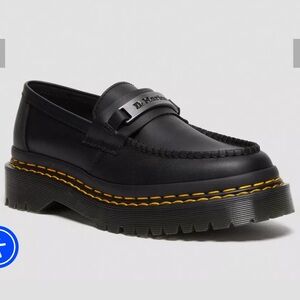 Dr. Martens Penton Bex Double Stitch Leather Loafers 8L 7M